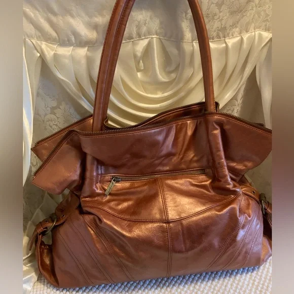 JUNOIR DRAKE LEATHER BAG
